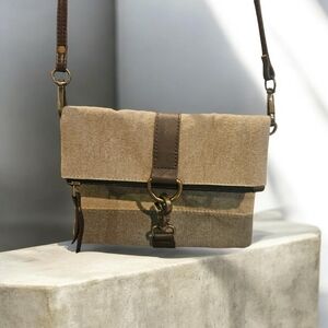 Mona B Canvas Cross Body, NWOT (> $50 MSRP)